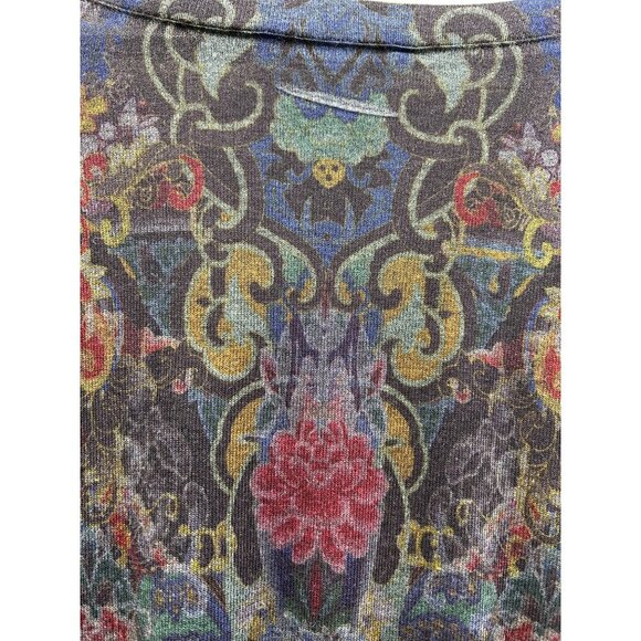 Soft Surroundings Boho Print Tunic Top Bohemian Chic | Comfortable & Stylish | A - Picture 4 of 4